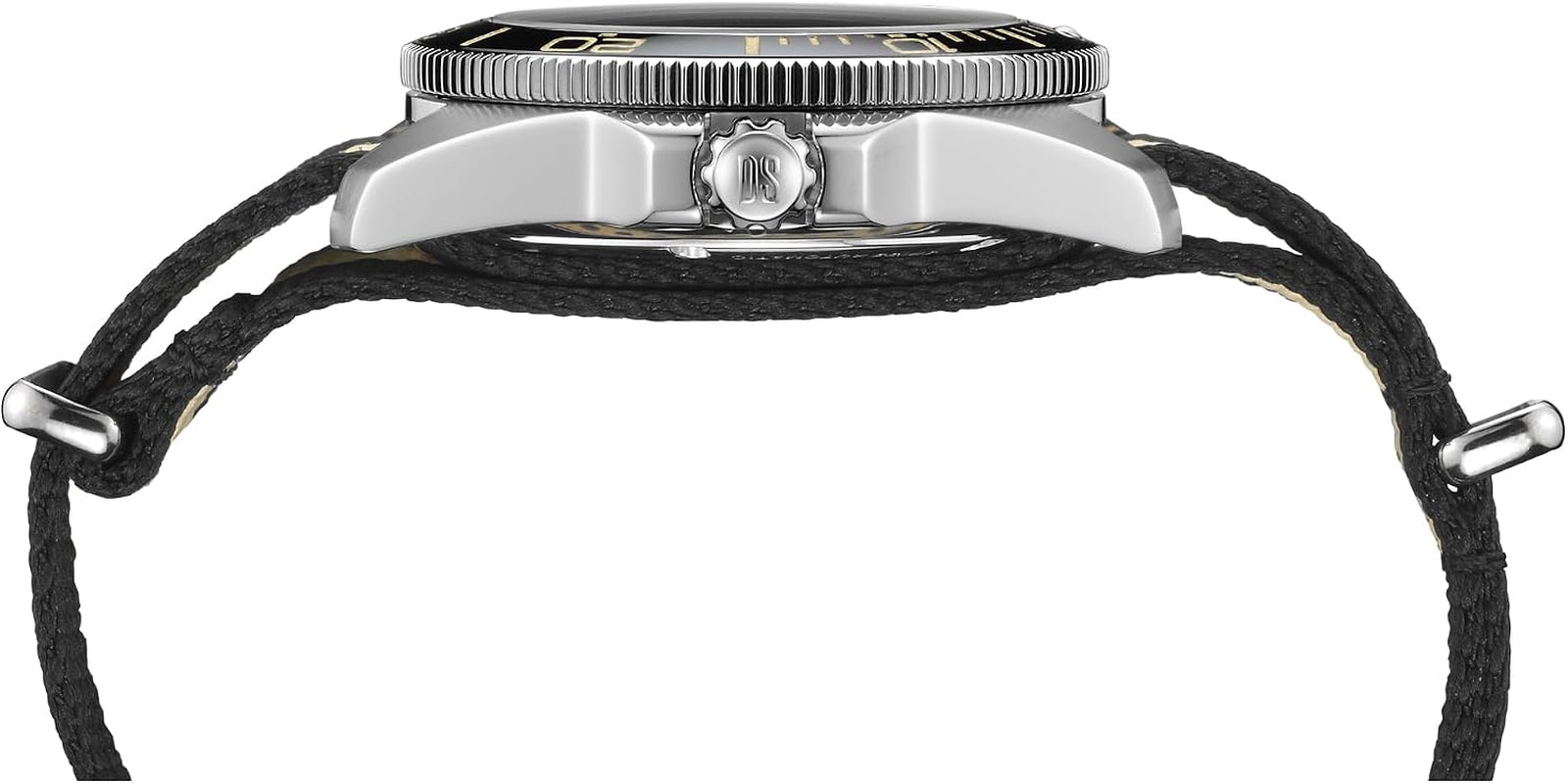 , Mens, DS Action Gent, 40.5, Mm, Synthetic, Automatic, Powermatic 80, Nivachron, Date, Watch, Black, Synthetic, C0484071805101