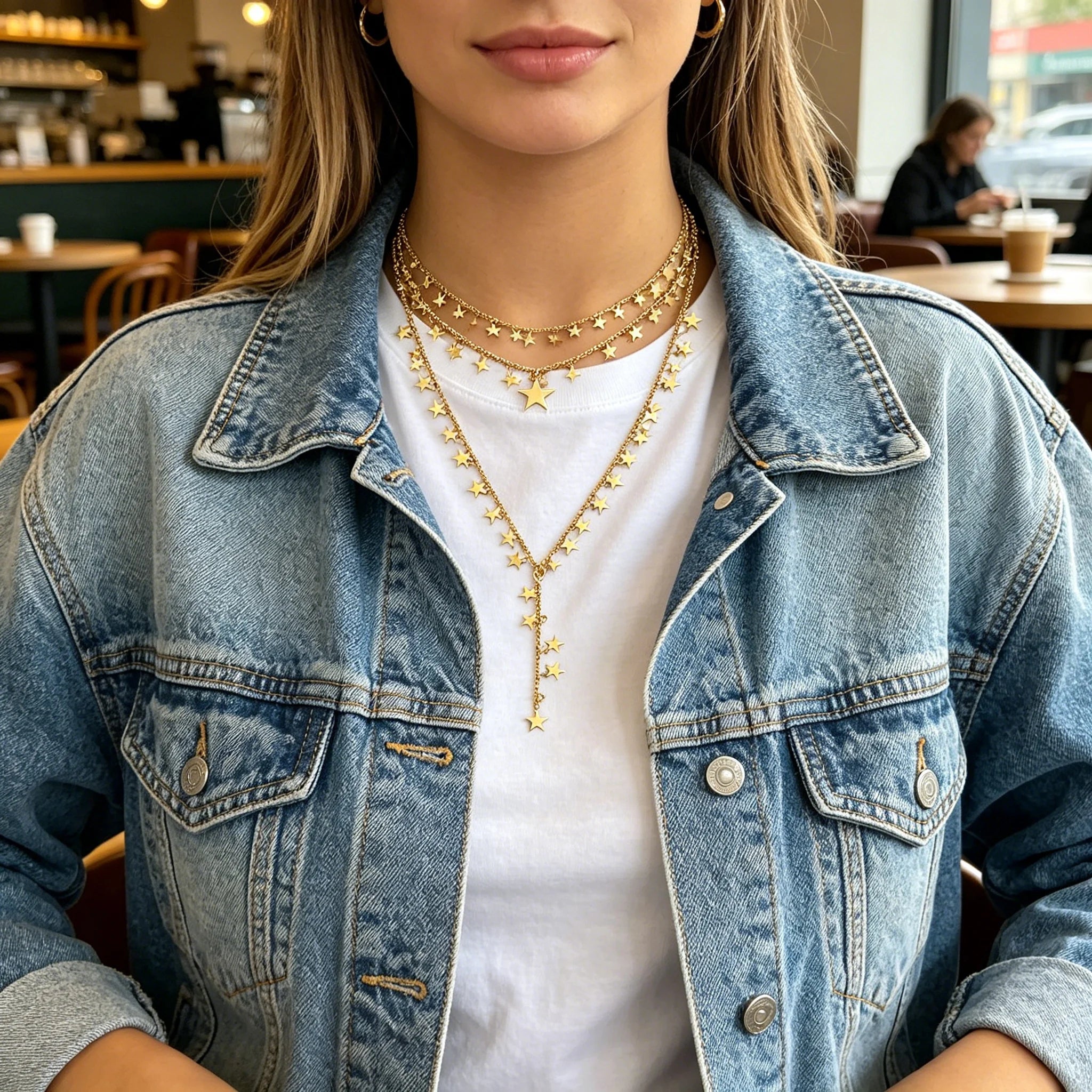 DESIGNICE Womens Jewelry Necklaces Classic Women'S Jewelry Gifts Necklaces Non Tarnish Chain Necklace,Long Necklaces Jewelry Gift