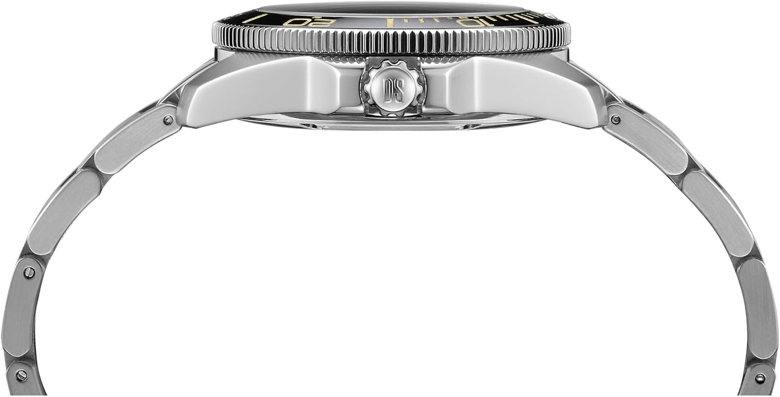 , Mens, DS Action Gent, 40.5, Mm, Steel, Automatic, Powermatic 80, Nivachron, Date, Watch, Black, Steel, C0484071105101
