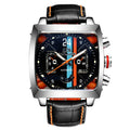 Luxury Men Automatic Self Wind Mechanical Watch for Men Rubber Strap Waterproof Luminous Date Fashion Mens Watches