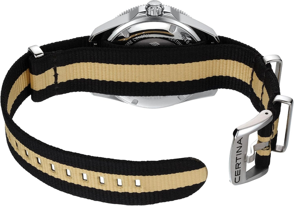 , Mens, DS Action Gent, 40.5, Mm, Synthetic, Automatic, Powermatic 80, Nivachron, Date, Watch, Black, Synthetic, C0484071805101
